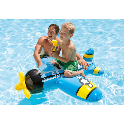 Water Gun Plane Ride-on