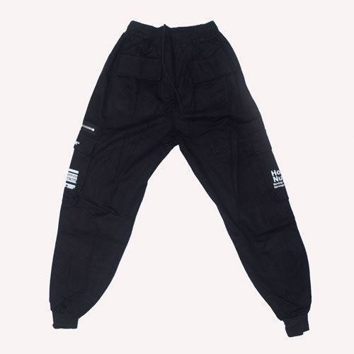 Men Cargo Patchwork Casual Jogger