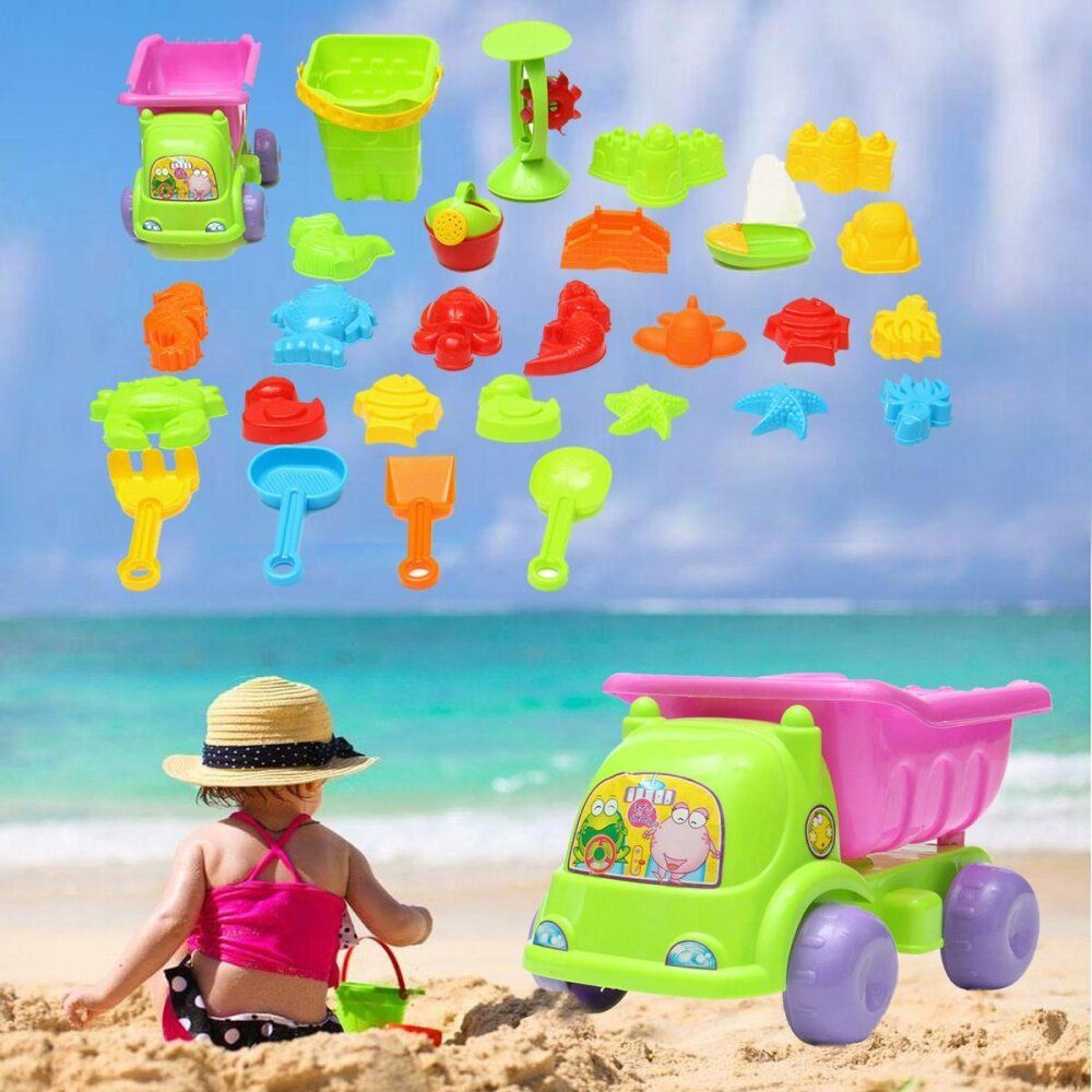 2Set Beach Sand Pits Toys - Let's Make Happiness Thing In The Summer!