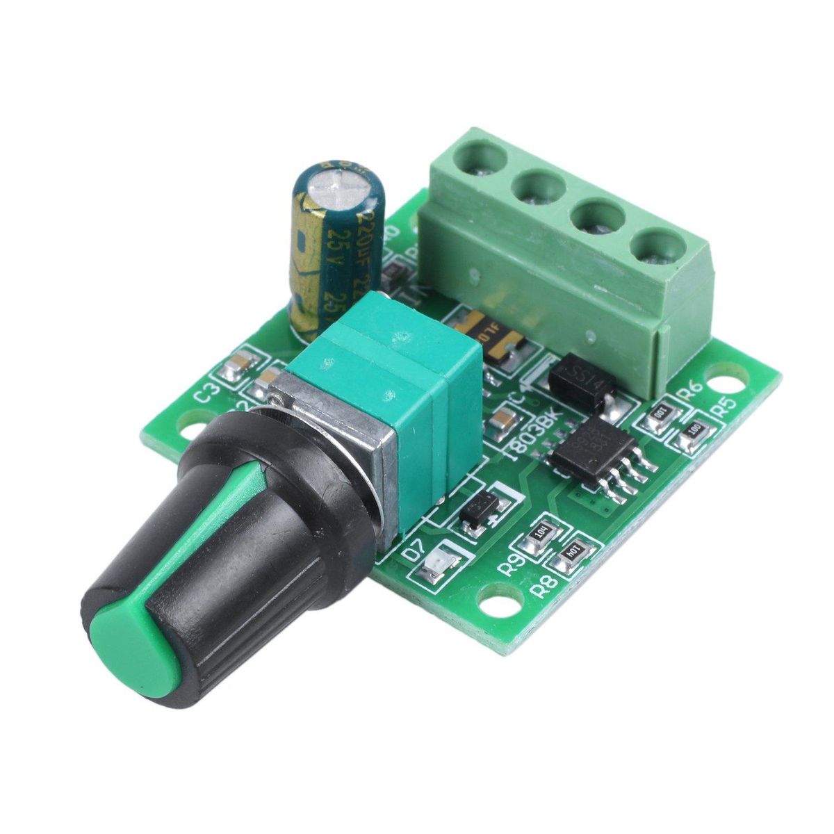 DC Motor Speed Controller (PWM) 1803BK Adjustable Driver