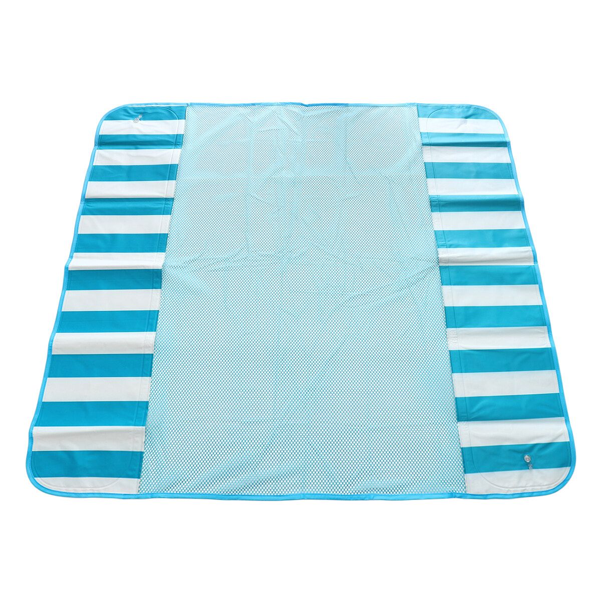 Inflatable Water Hammock Floating Bed Sports Air Mattress Lounge Chair DrifterS Light Blue-Double