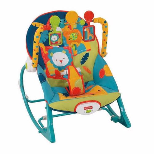 Battery Operated Infant To Toddler Baby Rocker - 0-24month