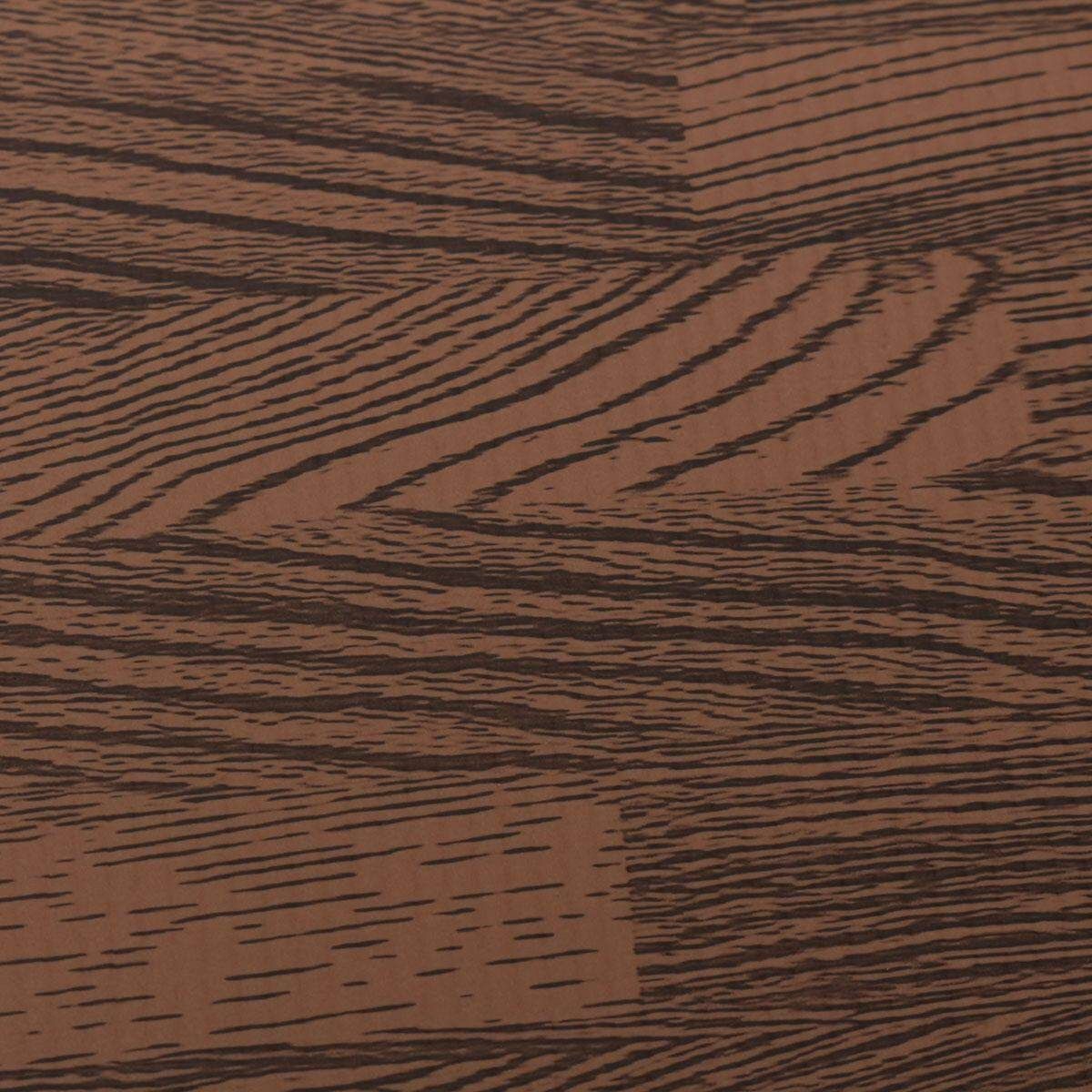 9PCS Wood Interlock EVA Foam Floor Puzzle Pad Work Gym Mat Kid Safety Play Rug Deep Wood Grain