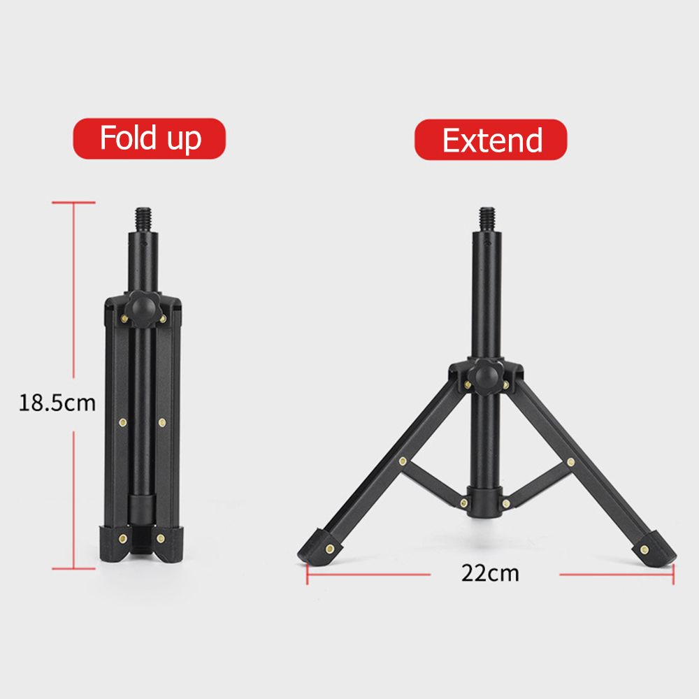Tabletop Microphone Tripod Stand Desktop Mic Stand