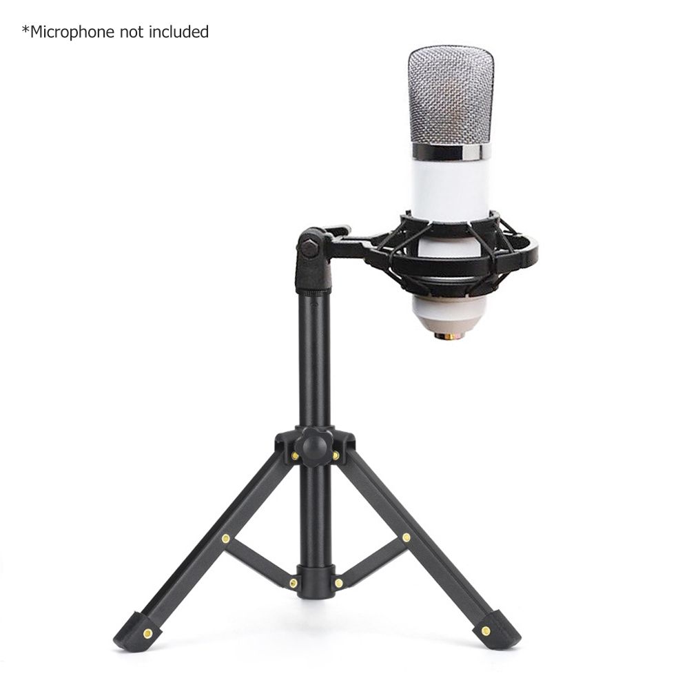 Tabletop Microphone Tripod Stand Desktop Mic Stand