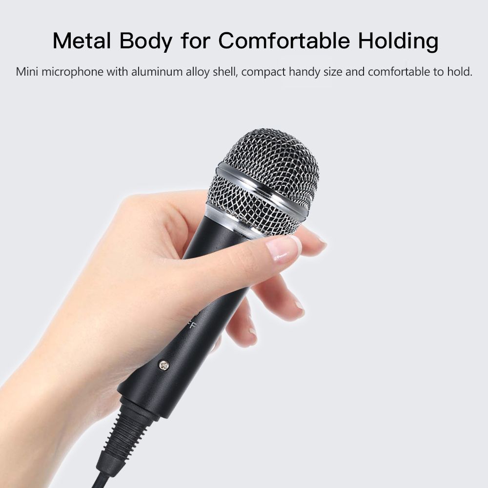 Video Microphone Kit With Mini Microphone Tripod Shock Mount