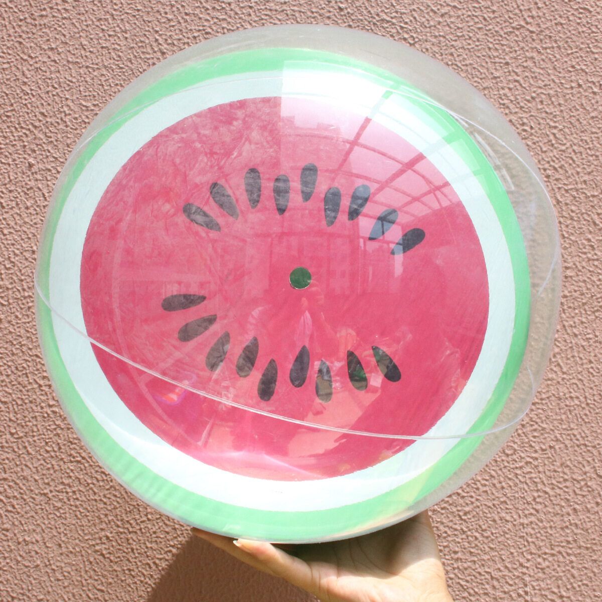 40cm PVC 3D Environmental Inflatable Beach Ball For Holiday Swimming Party Beach Balloon Game Gifts Watermelon