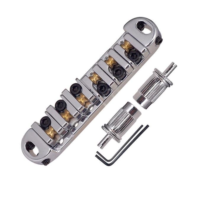 Locking Roller Saddle Bridge For Gibson Les Paul Electric Guitar