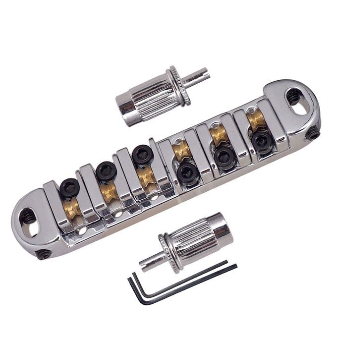 Locking Roller Saddle Bridge For Gibson Les Paul Electric Guitar
