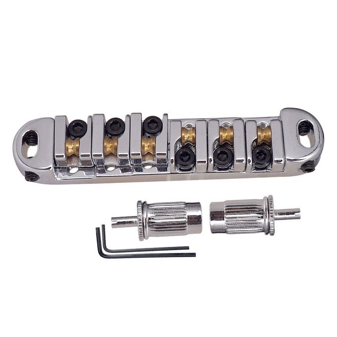 Locking Roller Saddle Bridge For Gibson Les Paul Electric Guitar
