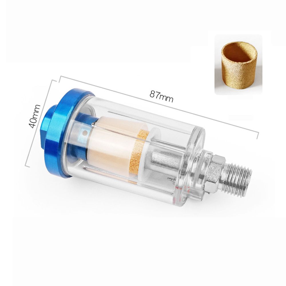 Mini 1/4'' Water Oil Separator Inline Air Hose Filter