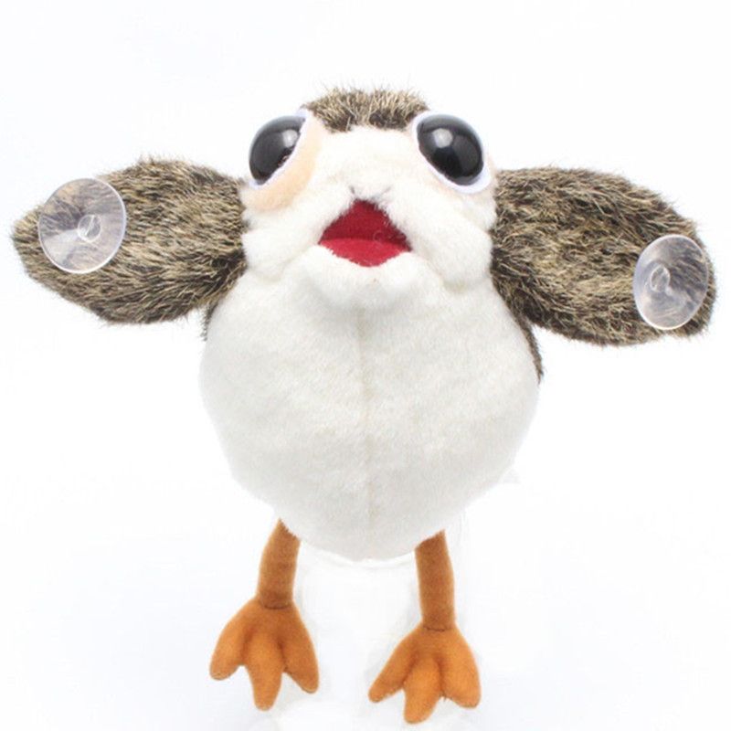 Anime The Last Jedi Porg On Board Figure Suction Cup Plush