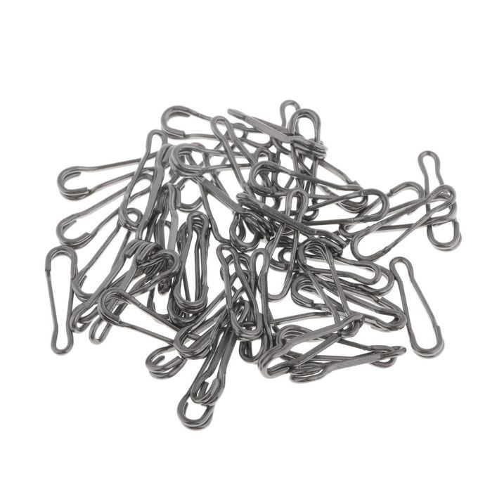 50pcs Quick Change Clips Bait  Clip Swivel  Carp