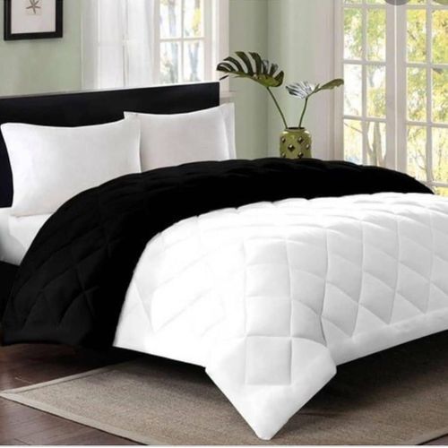 Plain Complete Duvet Set - White