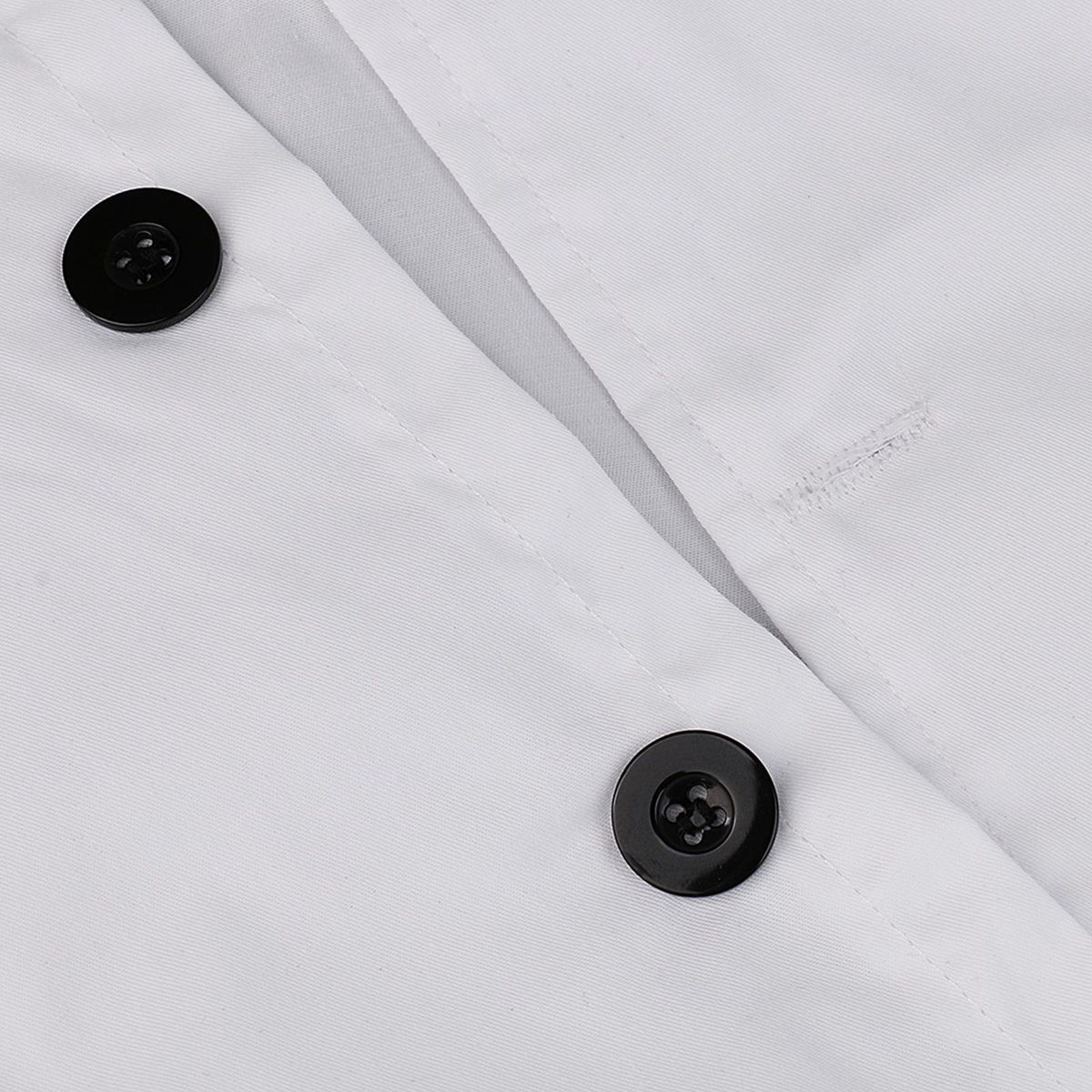 Men Women  Short Sleeve Chef Jacket Chefs  White