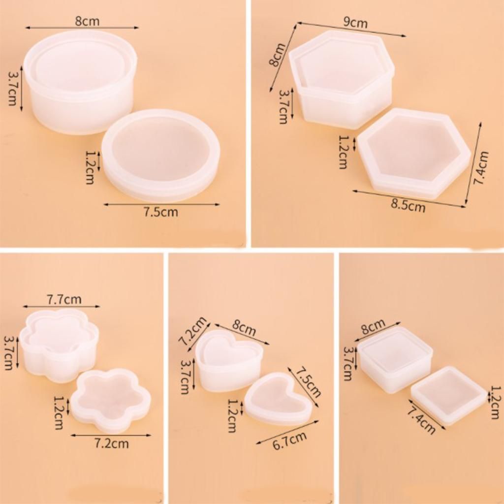 Decorative Jewelry Boxes Resin , Resin Casting DIY