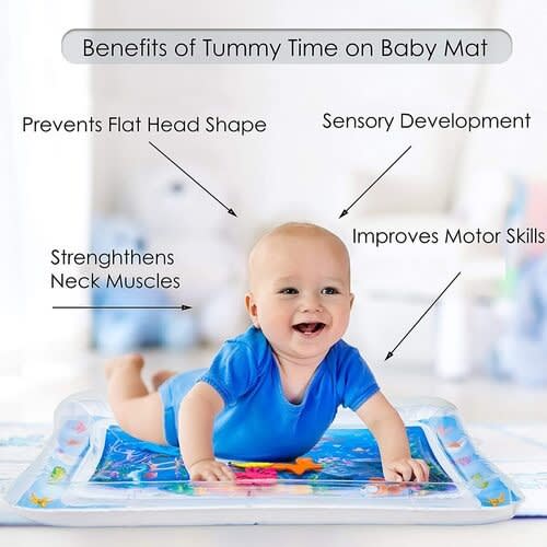 Inflatable Tummy Time Premium Water Mat