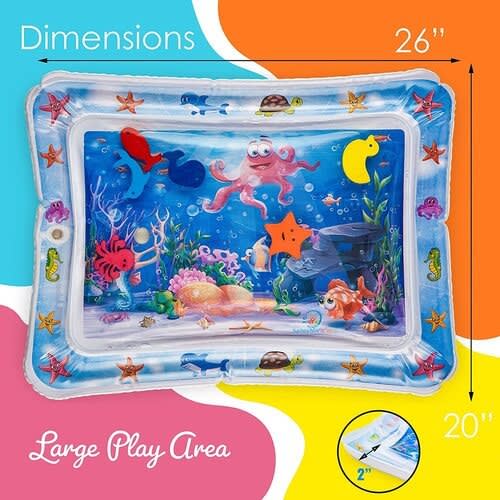 Inflatable Tummy Time Premium Water Mat