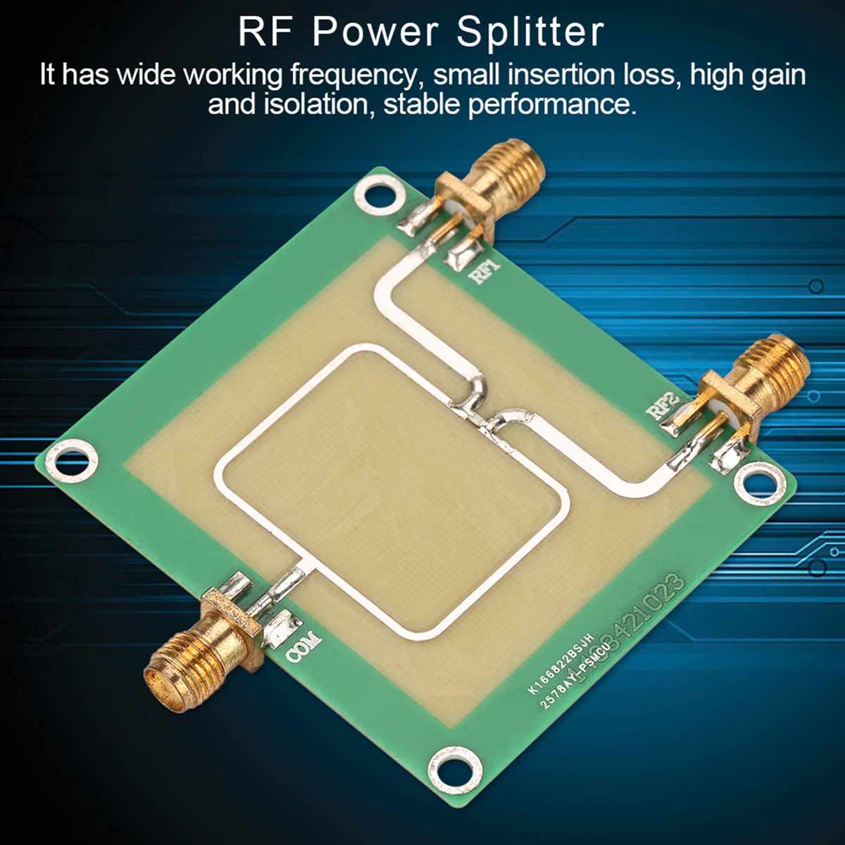 30-1000MHz Frequency RF Power Splitter 2-Way Divider