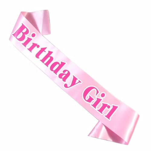 Birthday Girl Sash