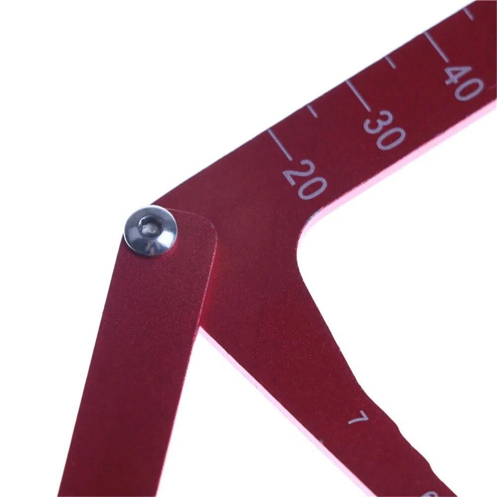 1pcs Adjustable Ruler Measure for RC Car 1/10 1/8 On-road Cars Parts RC Car Height & Wheel Rim Camber