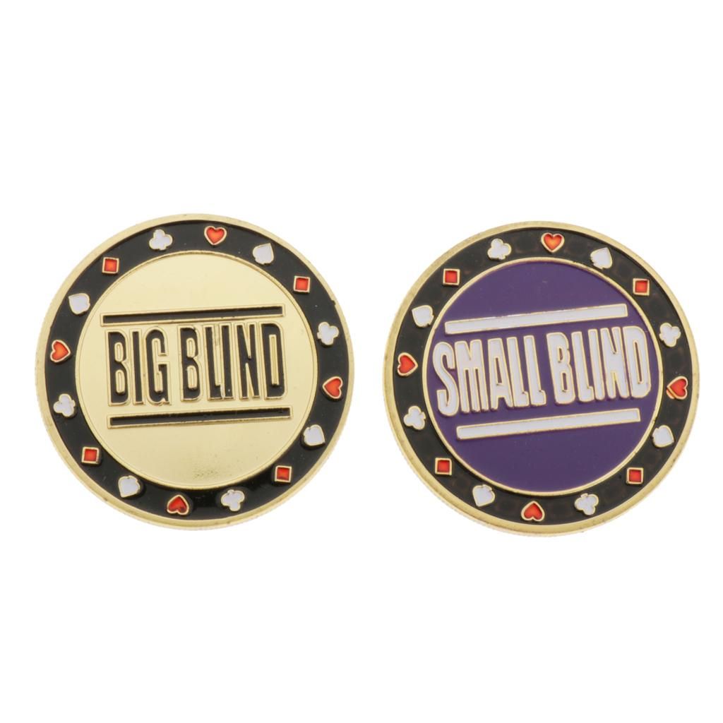 2 Piece Dealer Chips Texas Roulette Game Accessories