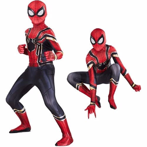 Kids Spiderman Costume Set