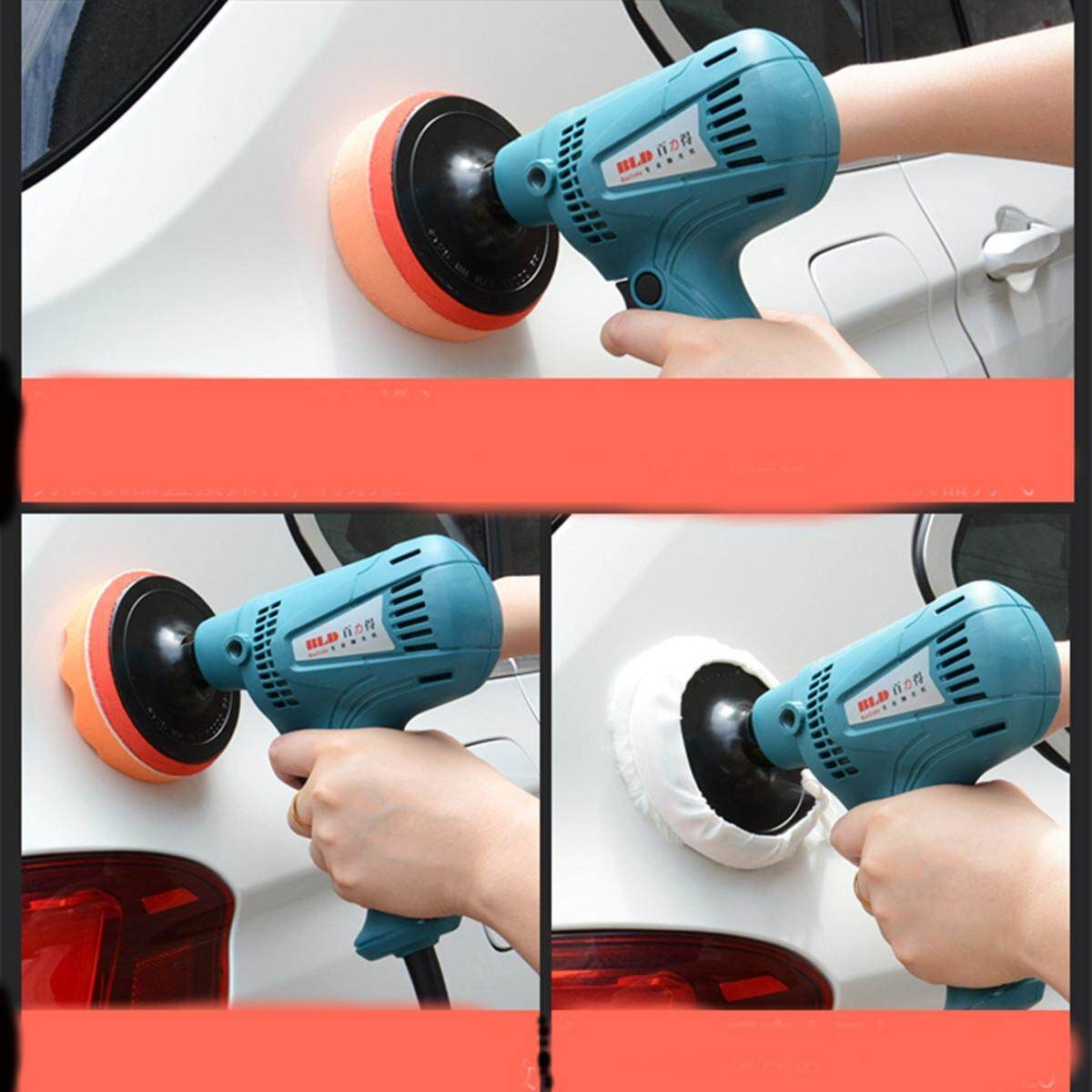 Car Polishing Waxing Machine Adjustable-speed Furniture Porcelain Polisher 220V
