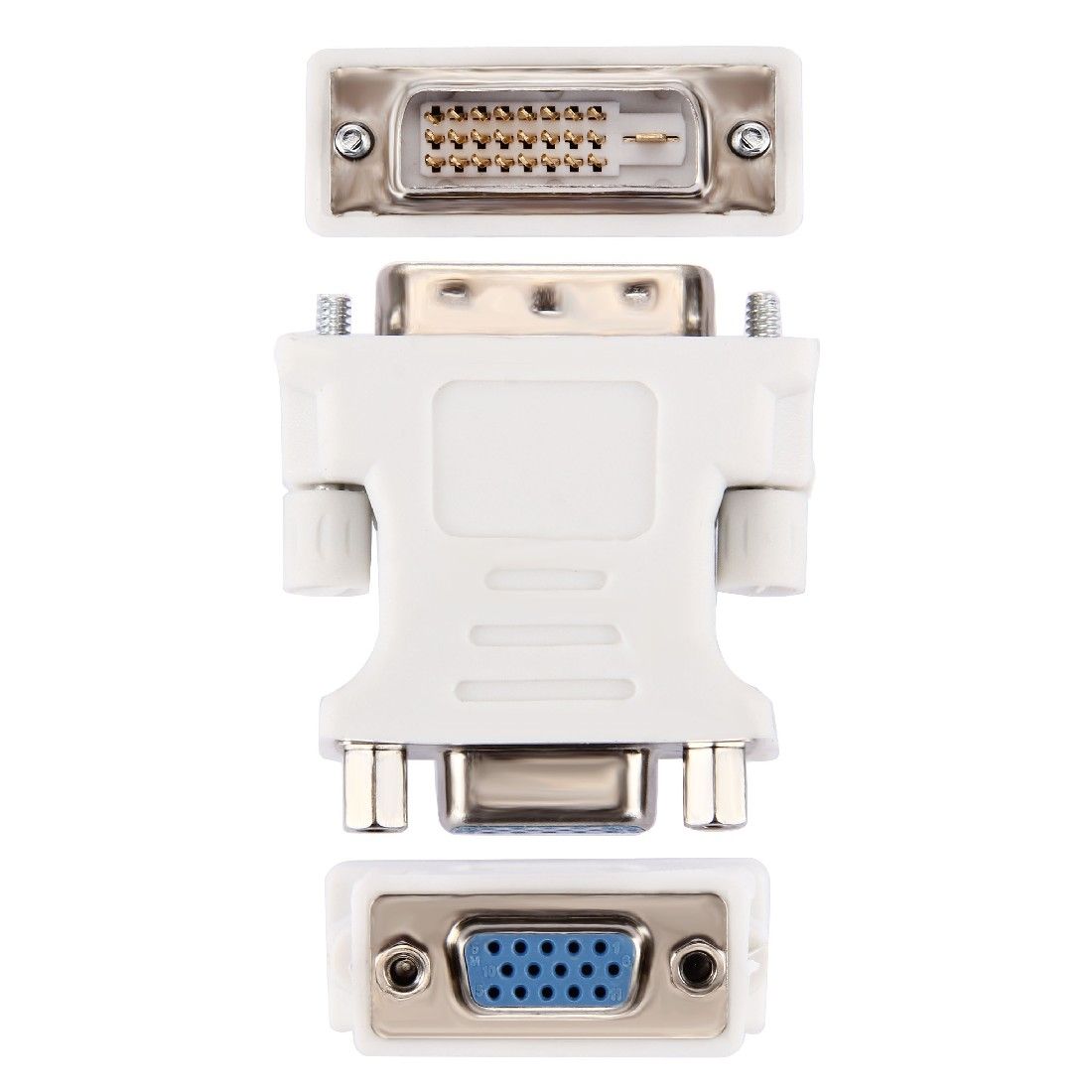 DVI 24+1 Pin Male To VGA 15Pin Female Adapter