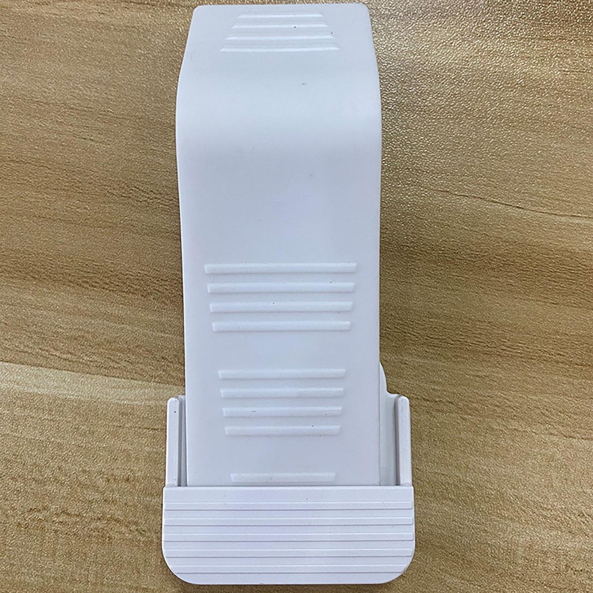 1 Set Door Security Wedge Door Security Wedge Holder Floor Protector Set White