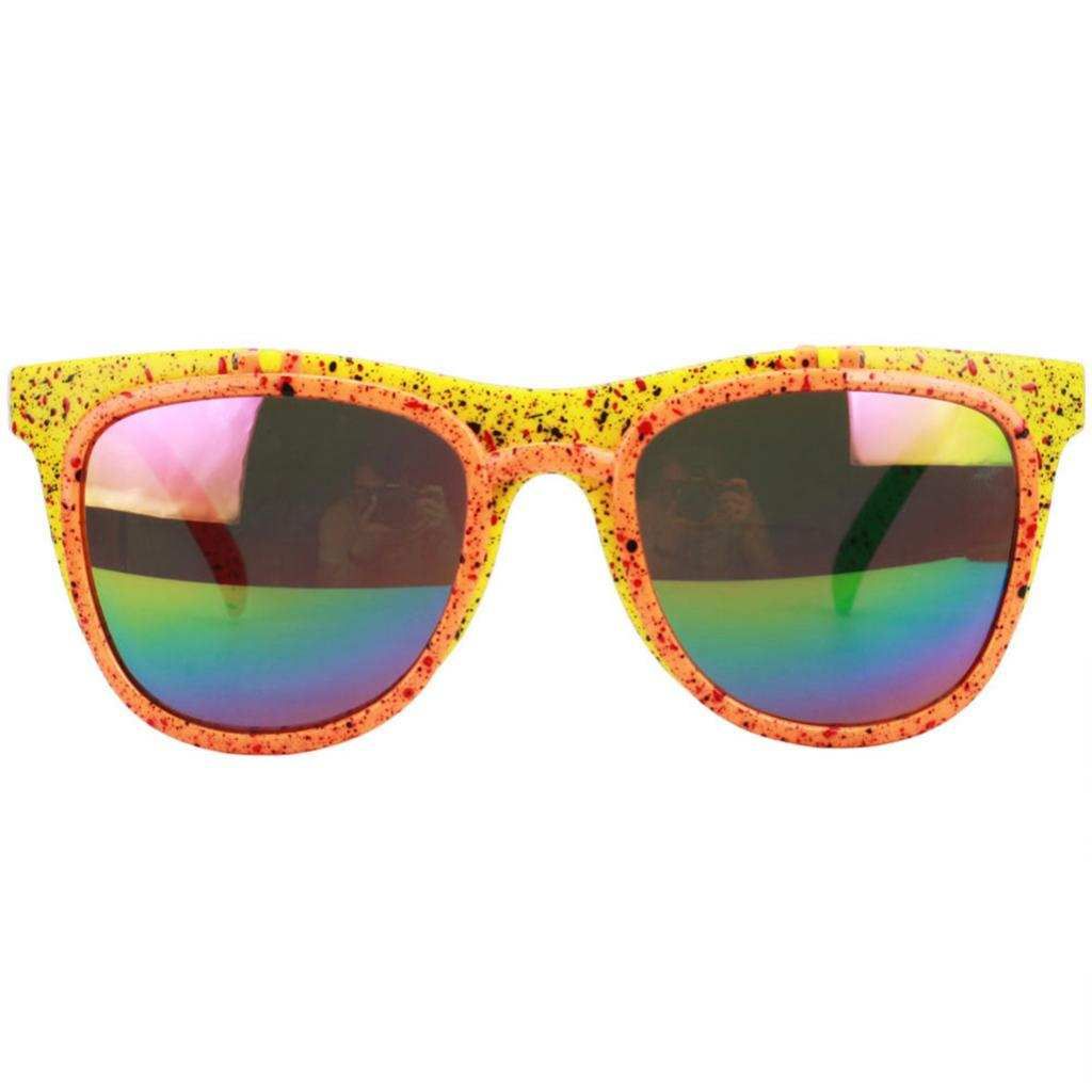 80s Neon Party Flip Up Sunglasses Funny Eye Glasses Costumes Photo