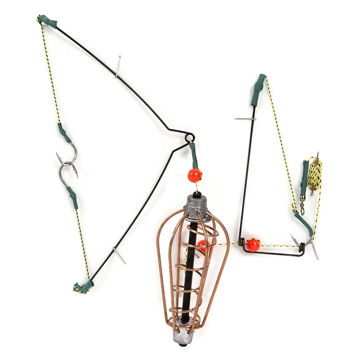 Copper Fishing Bait Cage 15g/20g/25g/30g Fish Bait Lure Trap