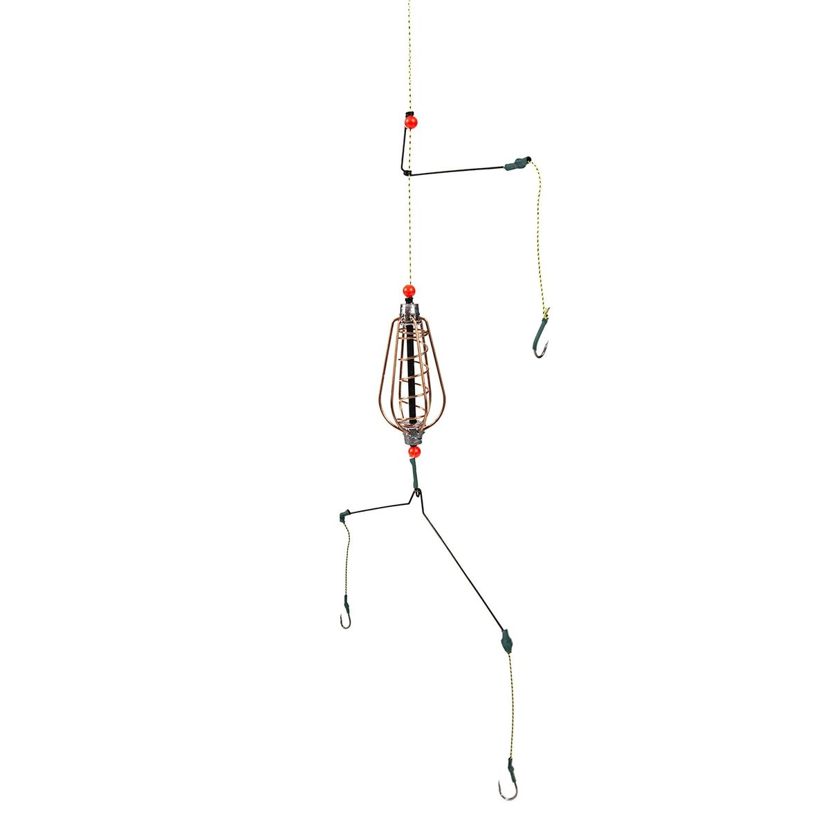 Copper Fishing Bait Cage 15g/20g/25g/30g Fish Bait Lure Trap