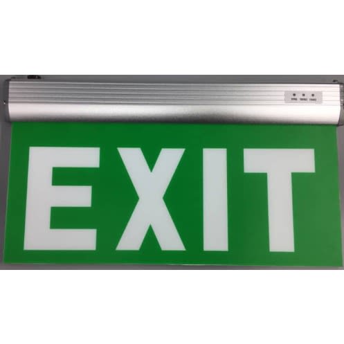 Emergency Led Light With Exit Sign