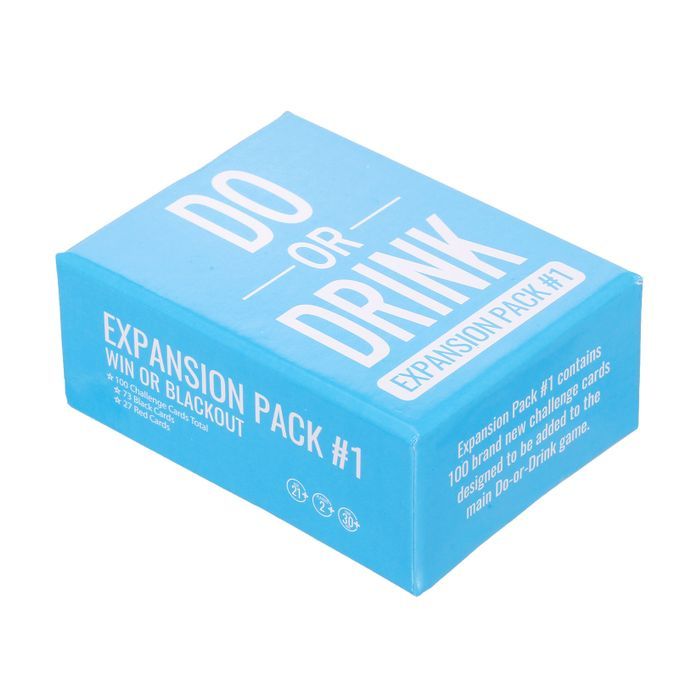 Do Or Drink Expansion Pack #1 Game Cards Win Or Blackout