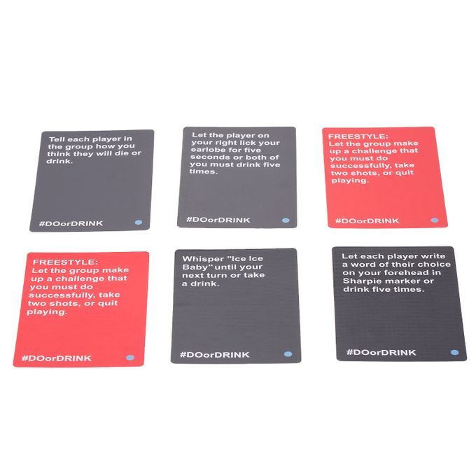 Do Or Drink Expansion Pack #1 Game Cards Win Or Blackout