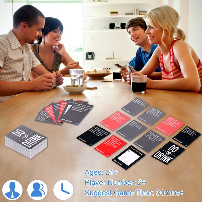 Do Or Drink Expansion Pack #1 Game Cards Win Or Blackout