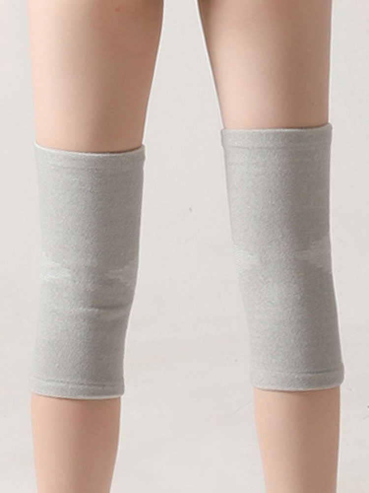 Men Women Winter Knee Pads Fleece Thick Warm Stretchy