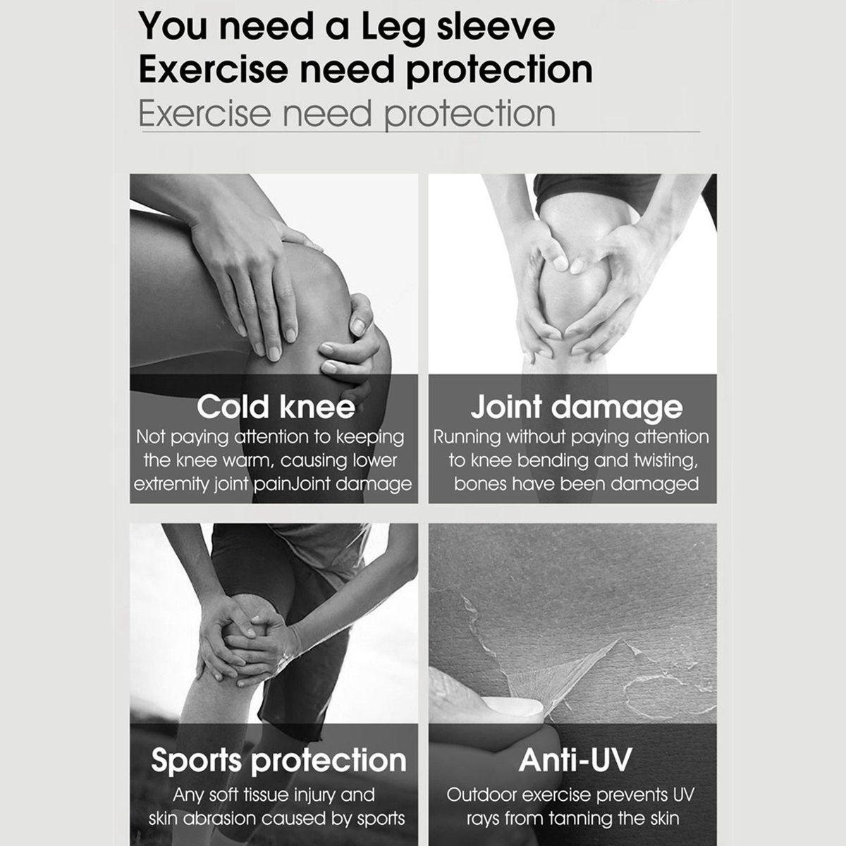 WEST BIKING Running Sun Protection Leg Sleeve