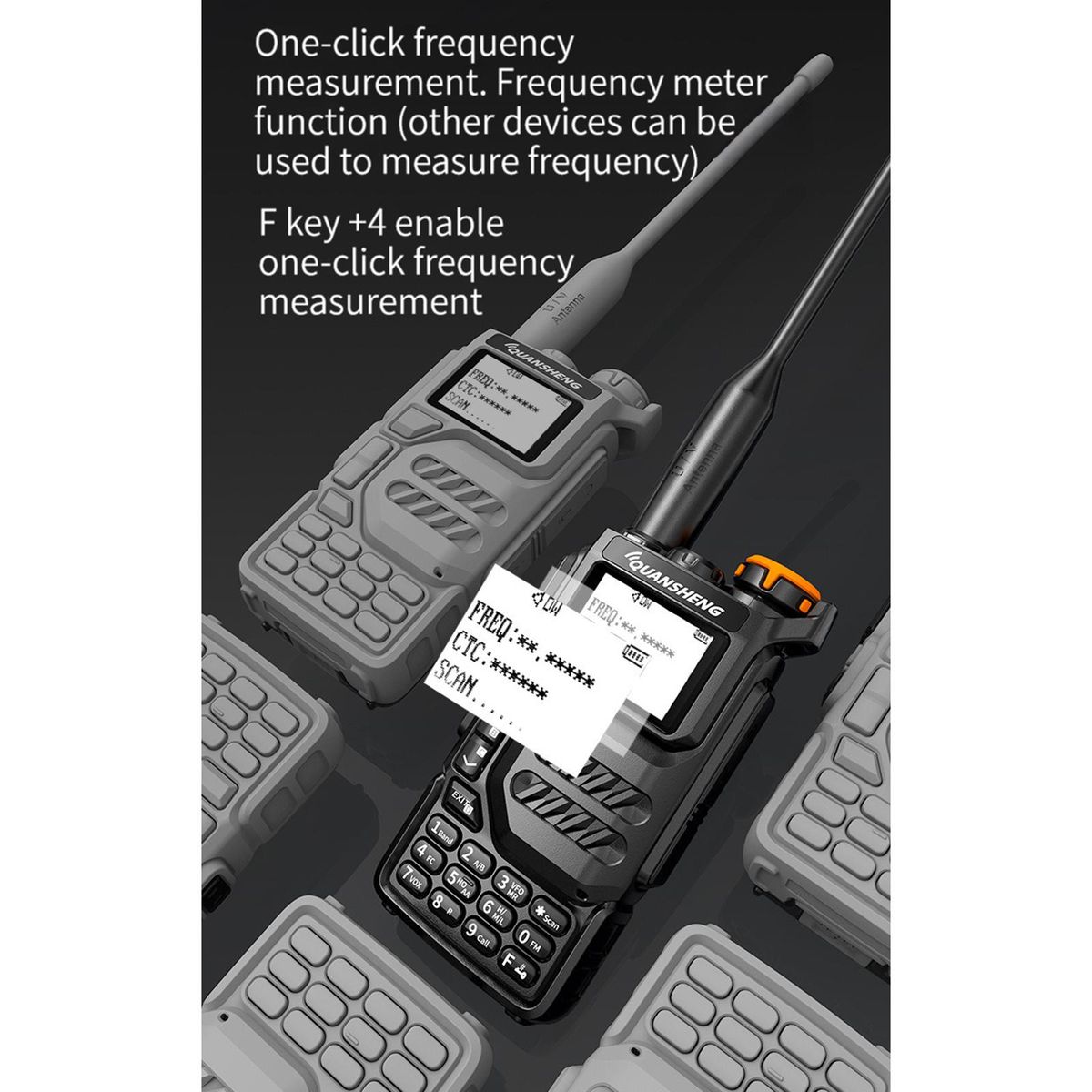 Uvk5 Radio Outdoor  Talkies US Adapter 110V Dual Band