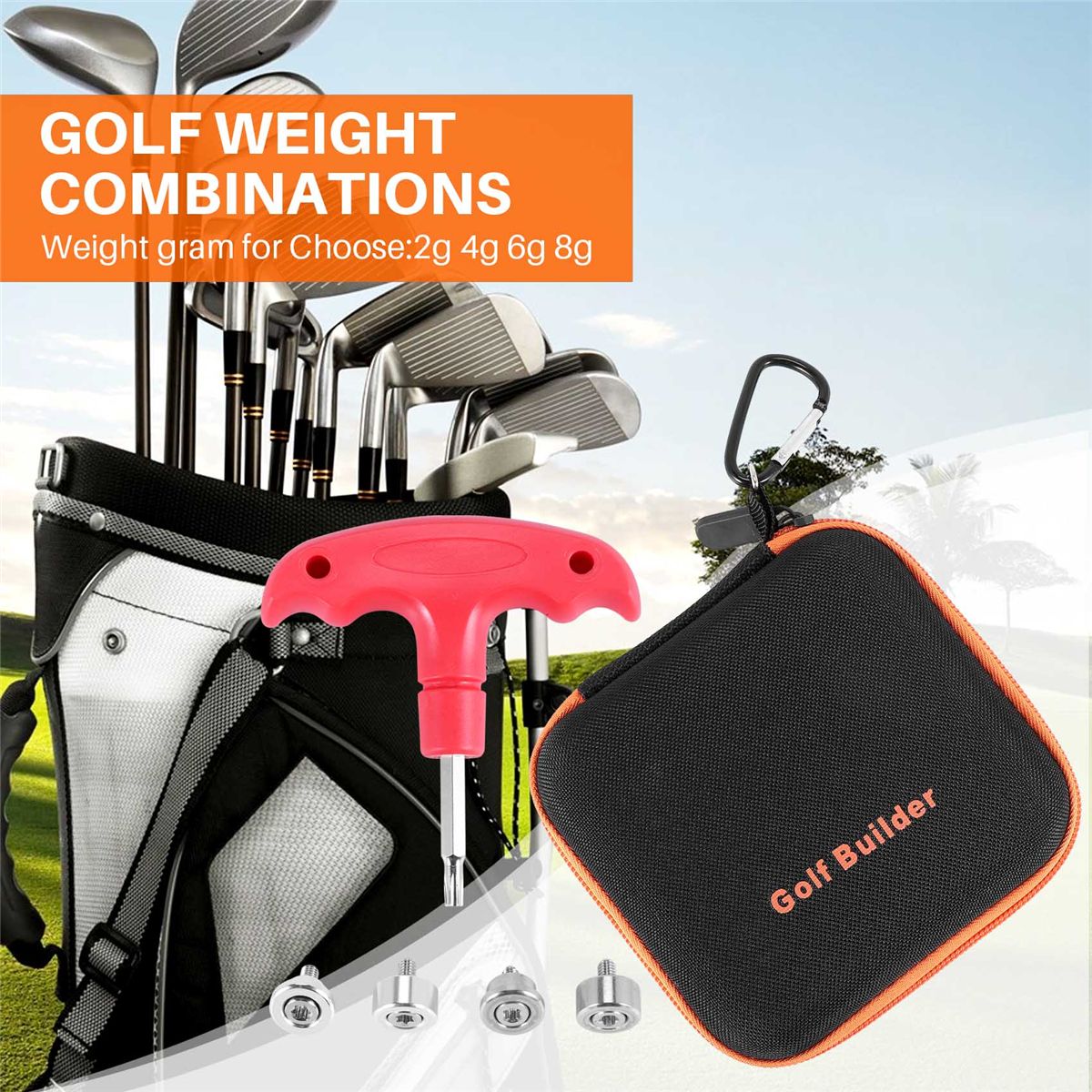 Golf Head Weight with Wrench Kit for Taylormade Stealth/Stea