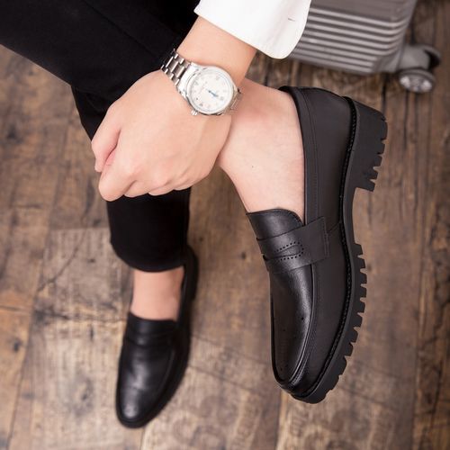 EUR Size 38-47 Fashion Carved Men Oxford Shoes British Style Luxury Business Office Shoes Men Black