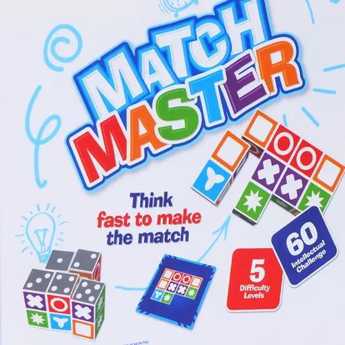 Match Master Game Puzzle For Kids And Adults - 1 Pack