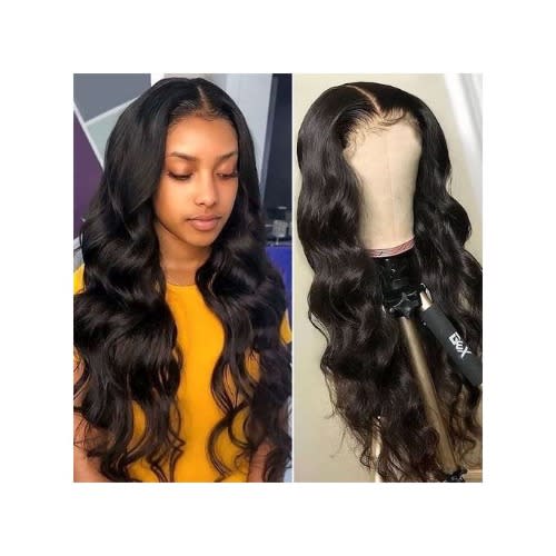 Beautiful Wavy Long Wig - Black