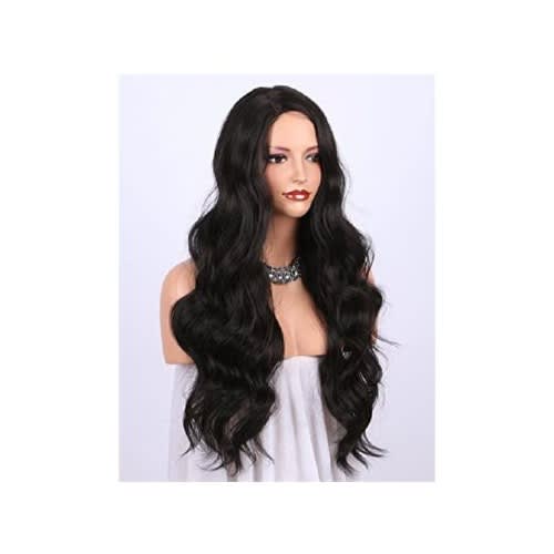 Beautiful Wavy Long Wig - Black