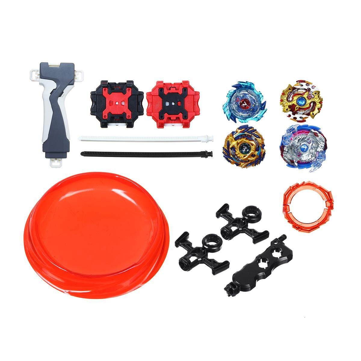 DIY Gyro With Competitive Battle Wheel Toy Handle Launch Combination