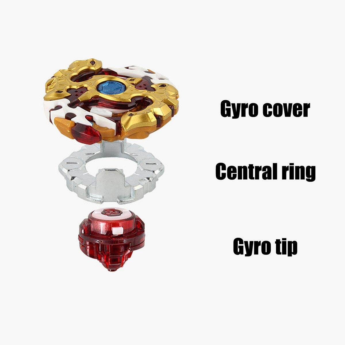 DIY Gyro With Competitive Battle Wheel Toy Handle Launch Combination