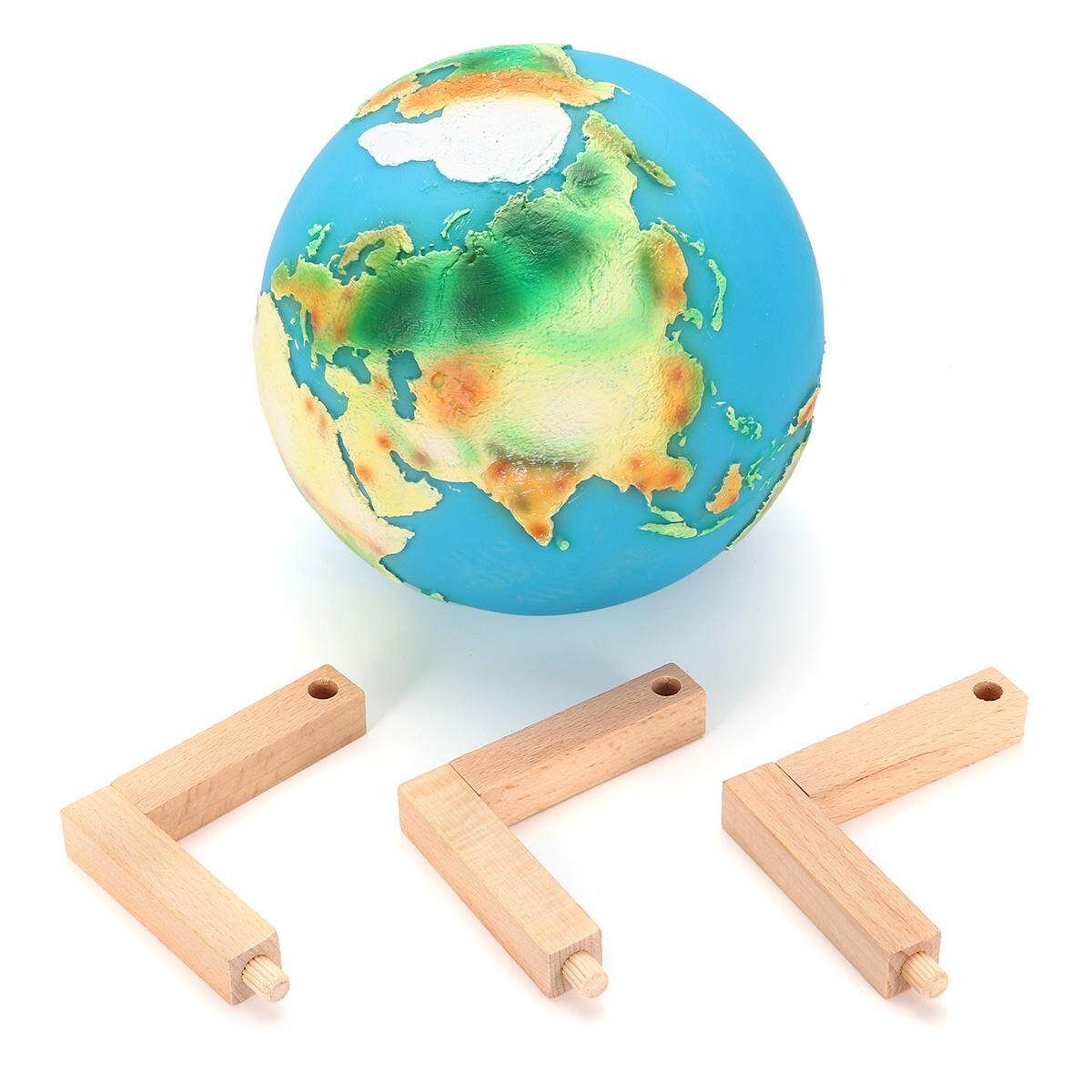 3D Painted Earth Night Light USB LED Rechargeable Touch Pat Moon Lamp Decor Shooting Version