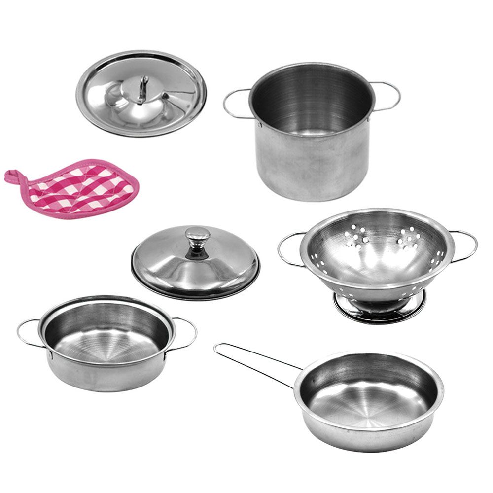 12 PCS Kitchen Set Pretend Play With Storage Bag Simulated