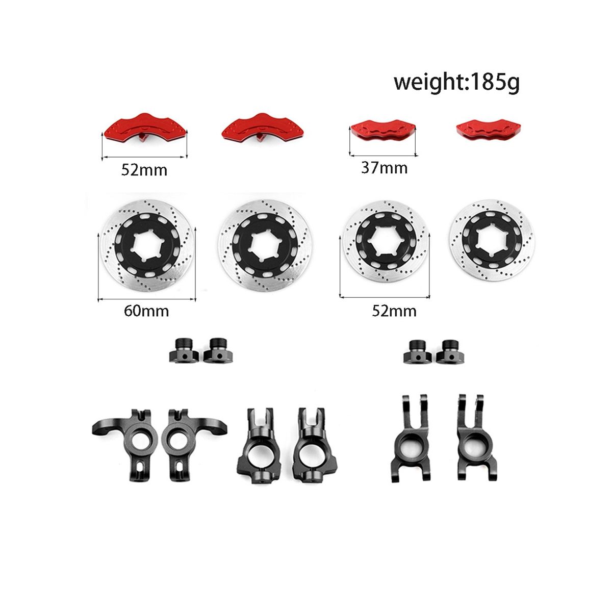 For Kingmotor 1/7 Pulley C3 E8414 E8415 Simulation Disc